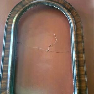 Source Unknown Brown and Black Picture Frame